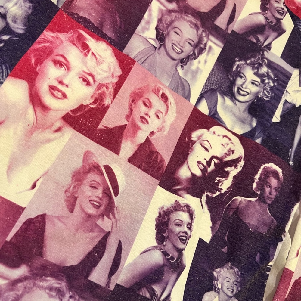 Marylin Monroe Shades of Purple Sweater